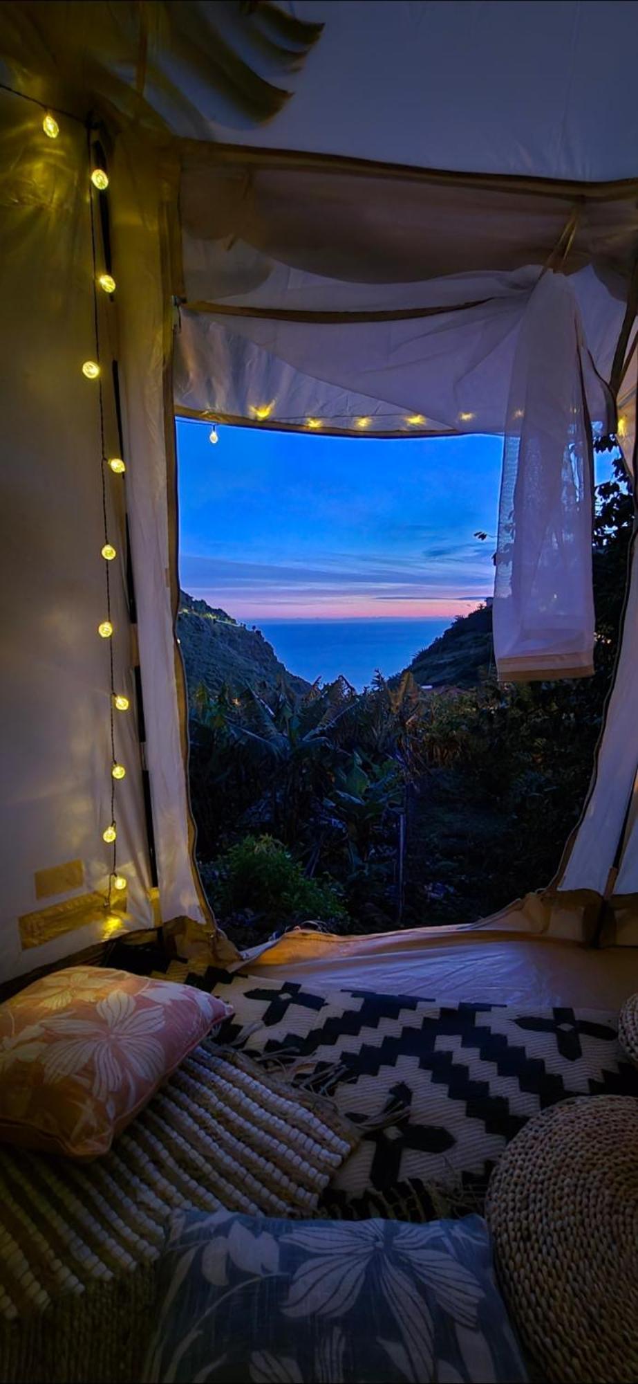 Romantic Glamping Bell Tent With Private Unique Bathroom Luksusowy namiot *